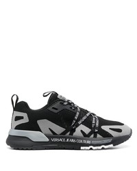 schwarze niedrige Sneakers von VERSACE JEANS COUTURE