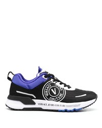 schwarze niedrige Sneakers von VERSACE JEANS COUTURE