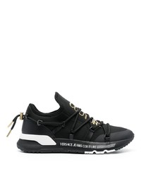 schwarze niedrige Sneakers von VERSACE JEANS COUTURE