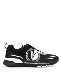 schwarze niedrige Sneakers von VERSACE JEANS COUTURE