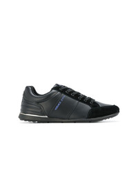 schwarze niedrige Sneakers von Versace Jeans