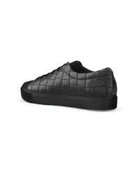 schwarze niedrige Sneakers von Swear
