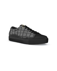 schwarze niedrige Sneakers von Swear