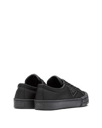 schwarze niedrige Sneakers von Prada