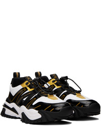 schwarze niedrige Sneakers von VERSACE JEANS COUTURE