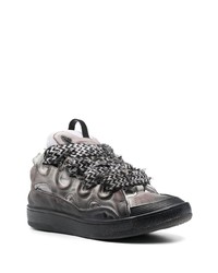 schwarze niedrige Sneakers von Lanvin