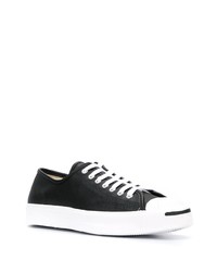 schwarze niedrige Sneakers von Converse