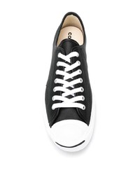 schwarze niedrige Sneakers von Converse