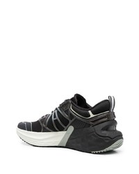 schwarze niedrige Sneakers von Soulland