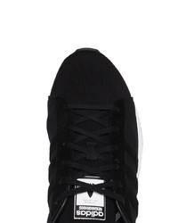 schwarze niedrige Sneakers von adidas