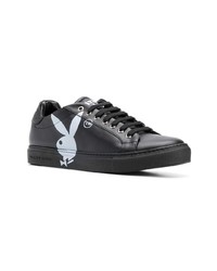 schwarze niedrige Sneakers von Philipp Plein