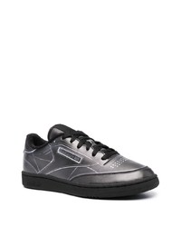 schwarze niedrige Sneakers von Maison Margiela