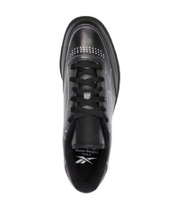 schwarze niedrige Sneakers von Maison Margiela