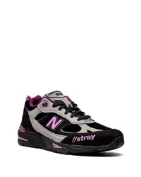 schwarze niedrige Sneakers von New Balance