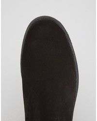 schwarze Nubuk Chelsea Boots von Zign Shoes