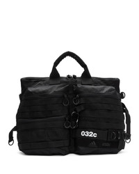 schwarze Nylon Sporttasche von 032c