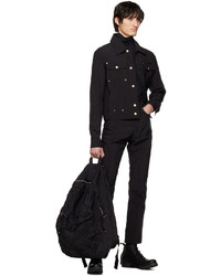 schwarze Shirtjacke aus Nylon von Kanghyuk