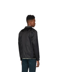 schwarze Shirtjacke aus Nylon von Aimé Leon Dore