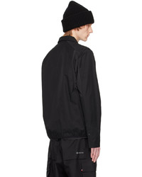 schwarze Shirtjacke aus Nylon von Moncler