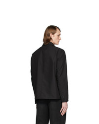 schwarze Shirtjacke aus Nylon von Neil Barrett