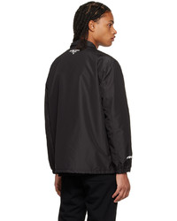 schwarze Shirtjacke aus Nylon von AAPE BY A BATHING APE