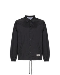 schwarze Shirtjacke aus Nylon von Wacko Maria