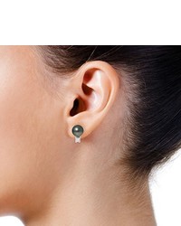 schwarze Ohrringe von Pearls & Colors