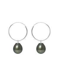 schwarze Ohrringe von Pearls & Colors