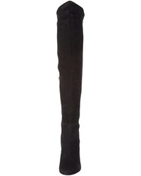 schwarze Overknee Stiefel von Bruno Premi