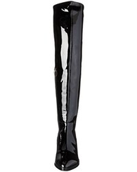 schwarze Overknee Stiefel von Bruno Premi