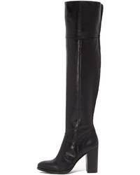 schwarze Overknee Stiefel von Frye