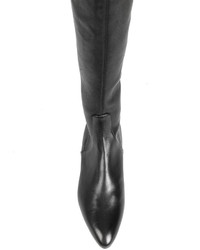 schwarze Overknee Stiefel von Casadei