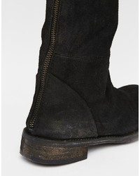 schwarze Overknee Stiefel von Free People