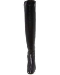 schwarze Overknee Stiefel von Stuart Weitzman