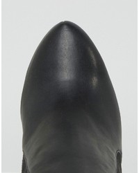 schwarze Overknee Stiefel von Steve Madden