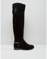 schwarze Overknee Stiefel von Carvela