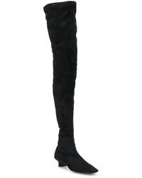 schwarze Overknee Stiefel von Stella McCartney