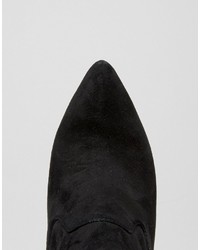schwarze Overknee Stiefel von Lipsy