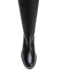 schwarze Overknee Stiefel von Casadei