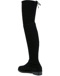 schwarze Overknee Stiefel von Baldinini