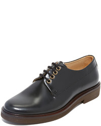 schwarze Oxford Schuhe von A.P.C.
