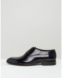 schwarze Oxford Schuhe von Hugo Boss