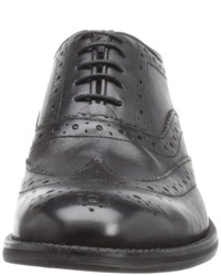 schwarze Oxford Schuhe von Brand X