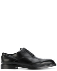 schwarze Oxford Schuhe von Dolce & Gabbana