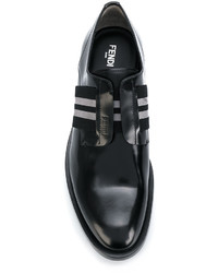 schwarze Oxford Schuhe von Fendi