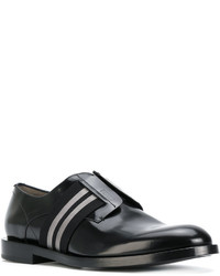 schwarze Oxford Schuhe von Fendi