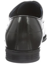 schwarze Oxford Schuhe von Geox