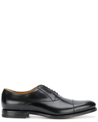 schwarze Oxford Schuhe von Gucci