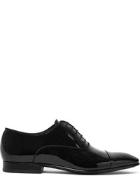 schwarze Oxford Schuhe von Hugo Boss