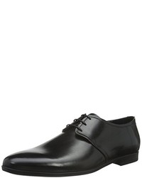 schwarze Oxford Schuhe von Hugo